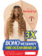 Outre X-Pression Twisted Up Crochet Braid BOHO WET & WAVY VIBE OCEAN BRAID 24" 3X