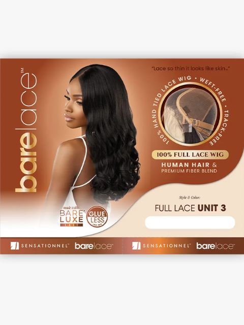 Sensationnel Bare Lace 100% Full Lace Wig- FULL LACE UNIT 3