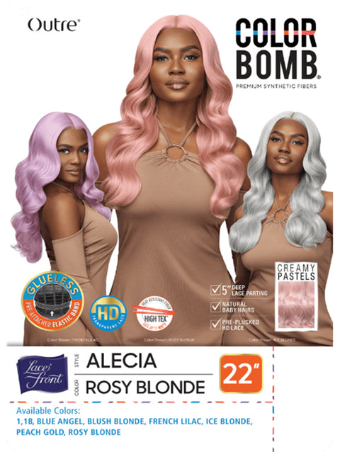 Outre Colorbomb Premium Synthetic Lace Front Wig- ALECIA