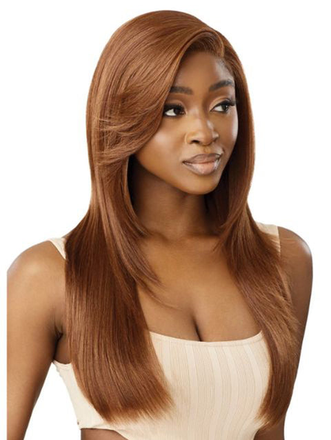 Outre HD Transparent Glueless Lace Front Wig - ALEIDA