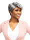 Femi Collection MS. Granny Collection 100% Premium fiber Deep Part Wig - ANNE