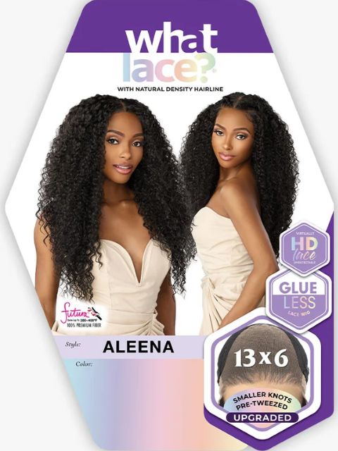 Sensationnel  WHAT LACE?  13x6 HD Lace Glueless Wig - ALEENA