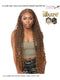 Nutique Illuze 360 Virtually Undetectable 13x4 HD Lace Wig -BOHO BRAID WATER 36"