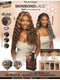 Mane Concept Brown Sugar Skin Bond Lace Pre-Cut Glueless Wig- 9x6 PRE-CUT 05- BSSB213