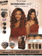 Mane Concept Brown Sugar Skin Bond Lace Pre-Cut Glueless Wig- 9x6 PRE-CUT 06- BSSB214