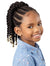 Outre Lil Looks Premium Synthetic Drawstring Ponytail - BEADED TWISTS 12