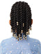 Outre Lil Looks Premium Synthetic Drawstring Ponytail - BEADED TWISTS 12