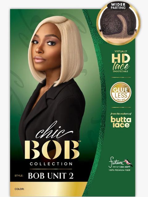 Sensationnel Chic Bob Collection Glueless Lace Wig- BOB UNIT 2