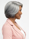 Femi Collection MS. Granny Collection 100% Premium fiber Deep Part Wig - CICELY