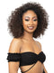 Janet Collection Remy Illusion 100% Human Hair Mix Easy N Swift Half Wig - DOHA