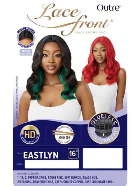 Outre HD Transparent Glueless Lace Front Wig - EASTLYN