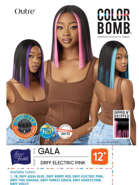 Outre Color Bomb Premium Synthetic Lace Front Wig - GALA