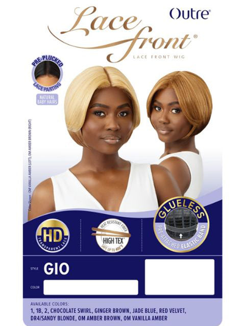 Outre HD Transparent Glueless Lace Front Wig - GIO