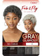 Outre Fab & Fly Gray Glamour 100% Human Hair Wig - HH-CARLIE