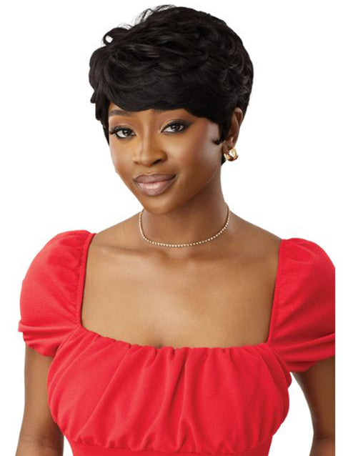 Outre Fab & Fly Gray Glamour 100% Human Hair Wig - HH-CEREN