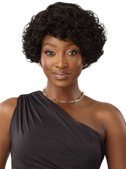 Outre Fab & Fly Gray Glamour 100% Human Hair Wig - HH-SUSETTE