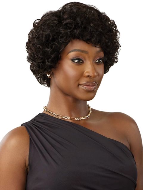 Outre Fab & Fly Gray Glamour 100% Human Hair Wig - HH-SUSETTE