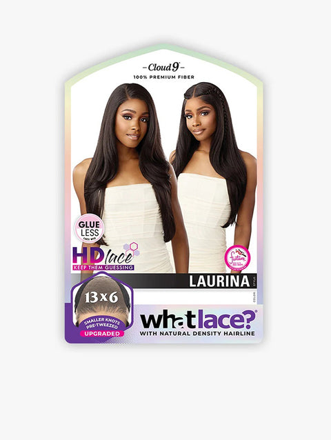 Sensationnel Cloud 9 WHAT LACE? Human Hair Blend 13x6 HD Swiss Lace Wig - LAURINA