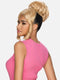 Vivica A Fox Bang & Bun Hair Pieces Lace Bang Pony- LBPB-CORAL