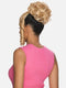 Vivica A Fox Bang & Bun Hair Pieces Lace Bang Pony- LBPB-CORAL