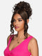 Vivica A Fox Bang & Bun Hair Pieces Lace Bang Pony- LBPB-VIOLET