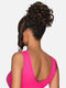 Vivica A Fox Bang & Bun Hair Pieces Lace Bang Pony- LBPB-VIOLET