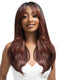 Janet Collection MELT VEIL BANG PRIME UNIMIX HD 360 with 13X6 Frontal Part Glueless Lace Wig- BATA