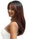 Janet Collection MELT VEIL BANG PRIME UNIMIX HD 360 with 13X6 Frontal Part Glueless Lace Wig- BATA