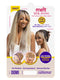 Janet Collection MELT VEIL BANG PRIME UNIMIX HD 360 with 13X6 Frontal Part Glueless Lace Wig- DOMI