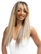 Janet Collection MELT VEIL BANG PRIME UNIMIX HD 360 with 13X6 Frontal Part Glueless Lace Wig- DOMI