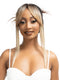 Janet Collection MELT VEIL BANG PRIME UNIMIX HD 360 with 13X6 Frontal Part Glueless Lace Wig- DOMI