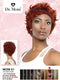 R&B Collection Dr. Mom Style Synthetic Full Wig - MOM 01"