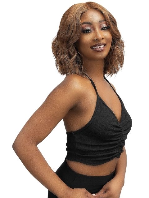 Femi Collection MS. Granny Collection 100% Premium Synthetic Deep Part Wig -CHRISTINA