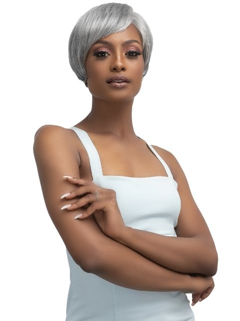 Femi Collection MS. Granny Collection 100% Premium Synthetic Deep Part Wig - LOLA