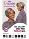 Femi Collection MS. Granny Collection 100% Premium Synthetic Deep Part Wig -SUSAN