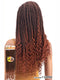 Model Model Glance 3X CURLY NATURAL TWIST Braid 20