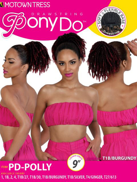 Motown Tress Ponydo Drawstring Ponytail - PD-POLLY