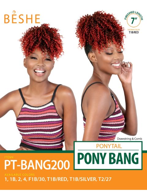 Beshe Ponytail & Drawstring - PT-BANG200