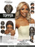 Mane Concept Pristine 100% Human Hair  4x5 TOPPER STRAIGHT Lace Piece(PWTP212)