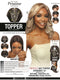 Mane Concept Pristine 100% Human Hair  4x5 TOPPER STRAIGHT Lace Piece(PWTP212)