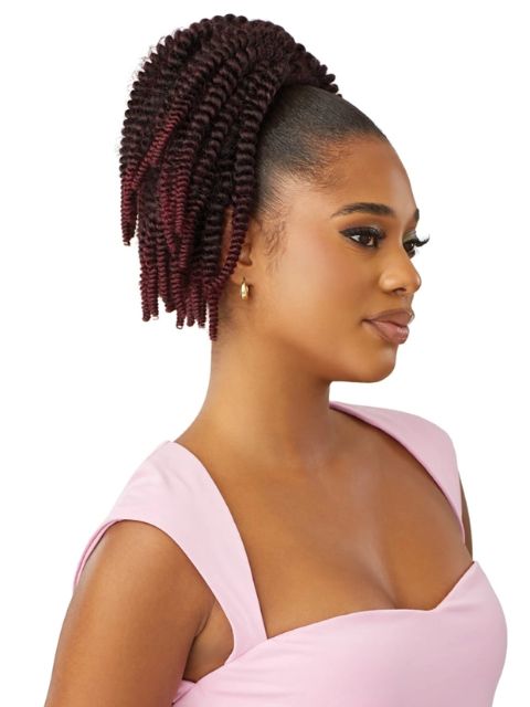 Outre Pretty Quick-Pony Drawstring Ponytail -SPRING TWIST 10