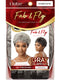 Outre  Fab & Fly Gray Glamour Human Hair Wig - THEODORA