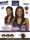 Mane Concept 100% Unprocessed Human Hair Trill HD 9x6 Pre-cut Glueless 02 Lace Front Wig - STRAIGHT 18"