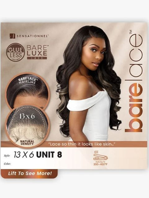 Sensationnel Bare Lace  13x6 Glueless Lace Wig - UNIT 8