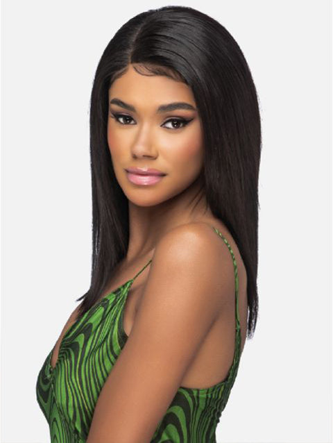 Vivica A Fox 100% Brazilian Natural Remi Human Hair 6x4 Frontal Lace Wig- YOKI