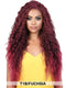 Motown Tress Premium Synthetic HD Invisible 13x5 Curve Part Lace Front Wig - KLP.FERI