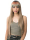 Its A Wig Human Hair Mix Full Wig - BANG STRAIGHT 32"