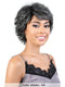 Motown Tress Human Hair Silver Gray Hair Collection Wig - SH.BRENDA