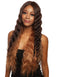 Mane Concept Melanin Queen Crimp Human Hair Blend Lace Front Wig - TOYA CRIMP