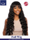 Mane Concept Trill 11A Virgin Remy Human Hair Full Wig - LOOSE BODY FULL BANG 32